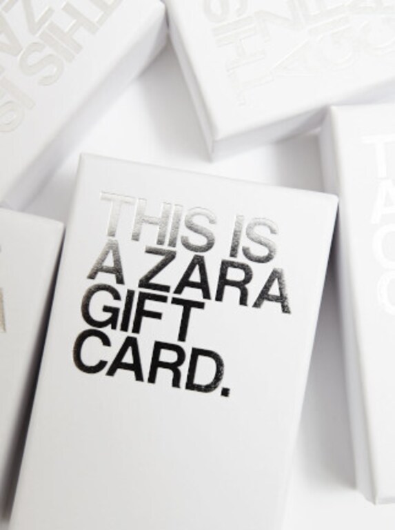 zara voucher gift