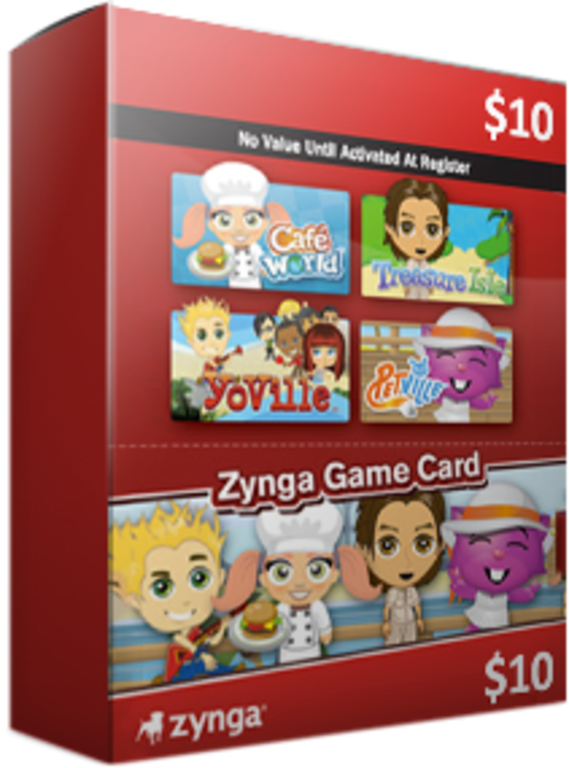 Buy Zynga Game Card Zynga Zynga GLOBAL 10 USD Cheap
