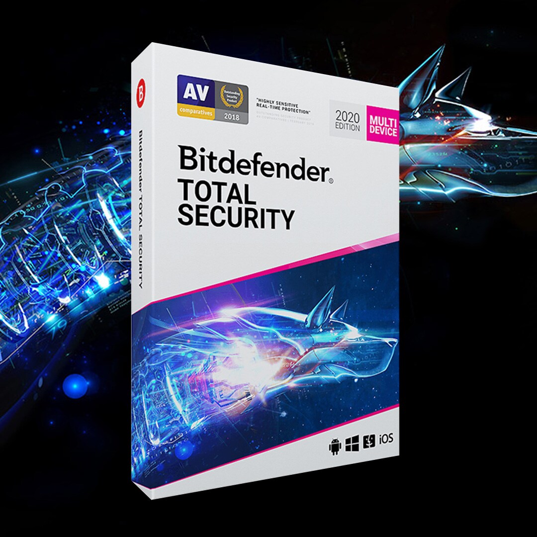 5 PC Bitdefender Total Security MultiDevice 2019 Windows & Android 1 year MAC 