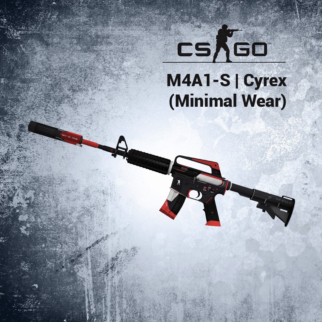 M4A1-S | Cyrex (Minimal Wear) Steam Item