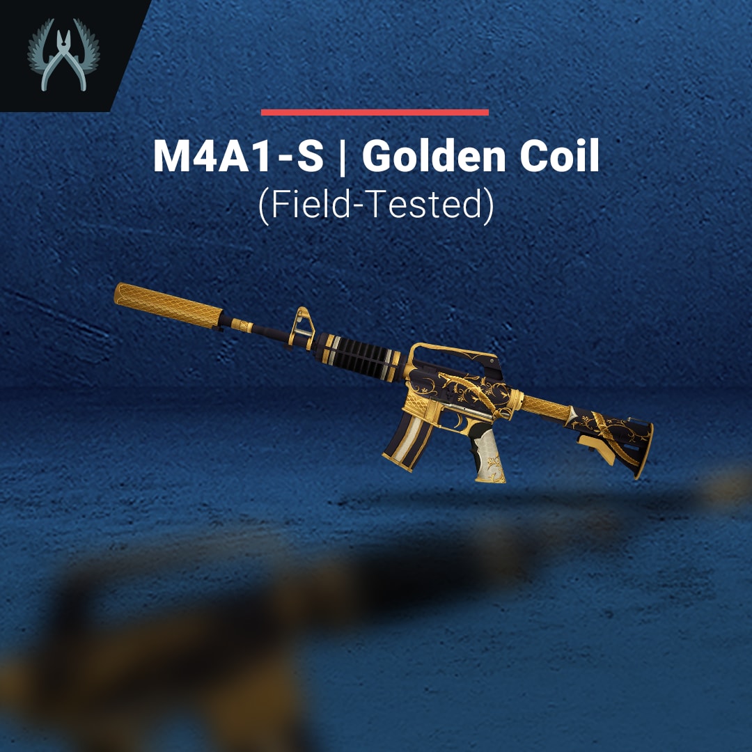 M4A1-S | Golden Coil (Field-Tested)