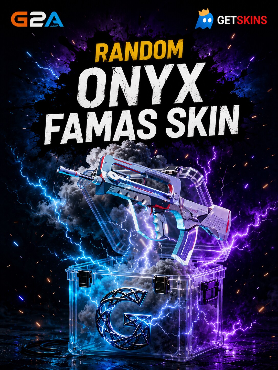 Counter Strike 2 RANDOM ONYX FAMAS SKIN