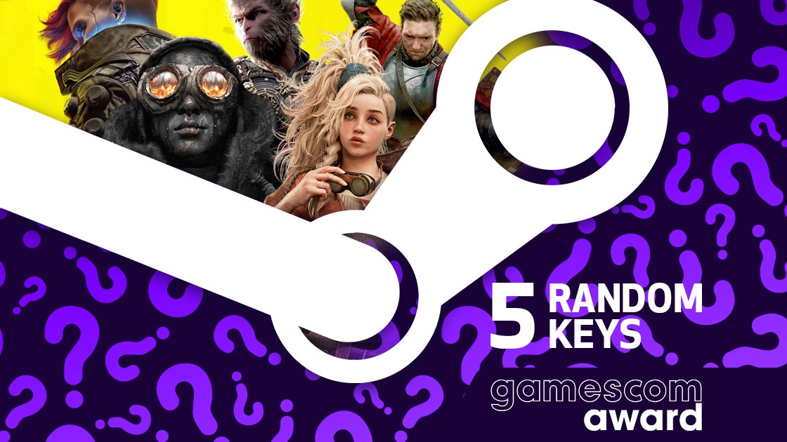 GAMESCOM Awards Random 5 Keys PC