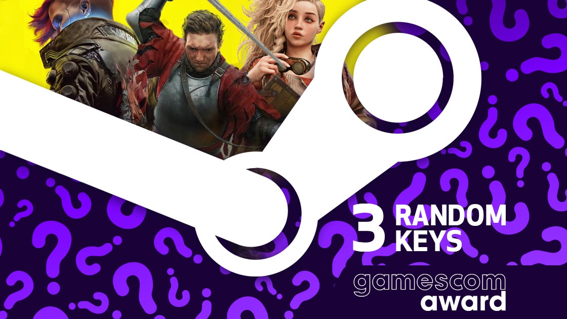 GAMESCOM Awards Random 3 Keys PC