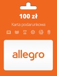Allegro Karta Podarunkowa 100 PLN - Key - POLAND