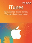 Apple iTunes Gift Card INDIA 1000 INR iTunes