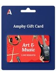 Art and Music Online Classes Gift Card 10 USD - Amphy Key