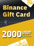Binance Gift Card 2000 USDT Key