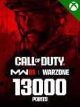 Call of Duty: Modern Warfare III / Warzone Points 13 000 Points (Xbox Series X/S) - Xbox Live Key - GLOBAL