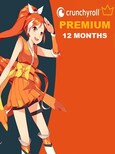 Crunchyroll Premium 12 Months - Crunchyroll Key - EUROPE