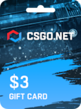 CSGO.net Gift Card 3 USD