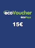 ecoPayz ecoVoucher Gift Card 15 EUR - ecoVoucher Key - EUROPE