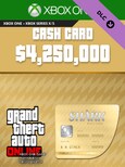 Grand Theft Auto Online: Great White Shark Cash Card Xbox One 4 250 000 - Xbox Live Key - GLOBAL