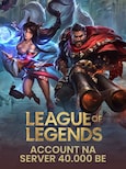 League of Legends Account 40.000 BE NA server (PC) - League of Legends Account - GLOBAL