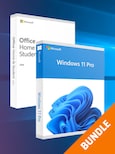 Microsoft Windows 11 Pro & Microsoft Office Home & Student 2019 Bundle (PC) - Microsoft Key - GLOBAL