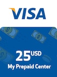 MyPrepaidCenterVisa 25 USD - Visa Key - GLOBAL
