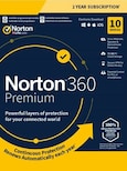 Norton 360 Premium + 75 GB Cloud Storage (10 Devices, 1 Year) - NortonLifeLock Key - UNITED STATES