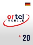 Ortel Mobile Prepaid 20 EUR - OrtelMobile Key - GERMANY