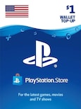 PlayStation Network Gift Card 1 USD - PSN Key - UNITED STATES