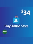 PlayStation Network Gift Card 34 USD - PSN Key - SAUDI ARABIA