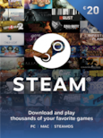 Steam Gift Card 20 EUR - Steam Key - For EUR Currency Only