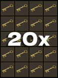 Team Fortress 2 - 20x Mann Co. Supply Crate - Trademekey Key - GLOBAL
