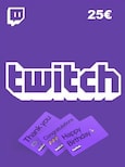Twitch Gift Card 25 EUR - twitch Key - LUXEMBOURG