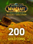 WoW Classic Season of Discovery Gold 200G - Living Flame Alliance - EUROPE