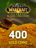 WoW Classic Season of Discovery Gold 400G - Any Server Alliance - AMERICAS