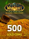 WoW Classic Season of Discovery Gold 500G - Any Server Alliance - EUROPE