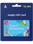 Yoga and Meditation Online Classes Gift Card 100 EUR - Amphy Key