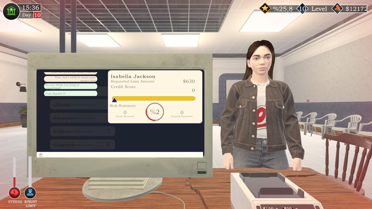 Banker Simulator PC Steam CD Key screenshot 10