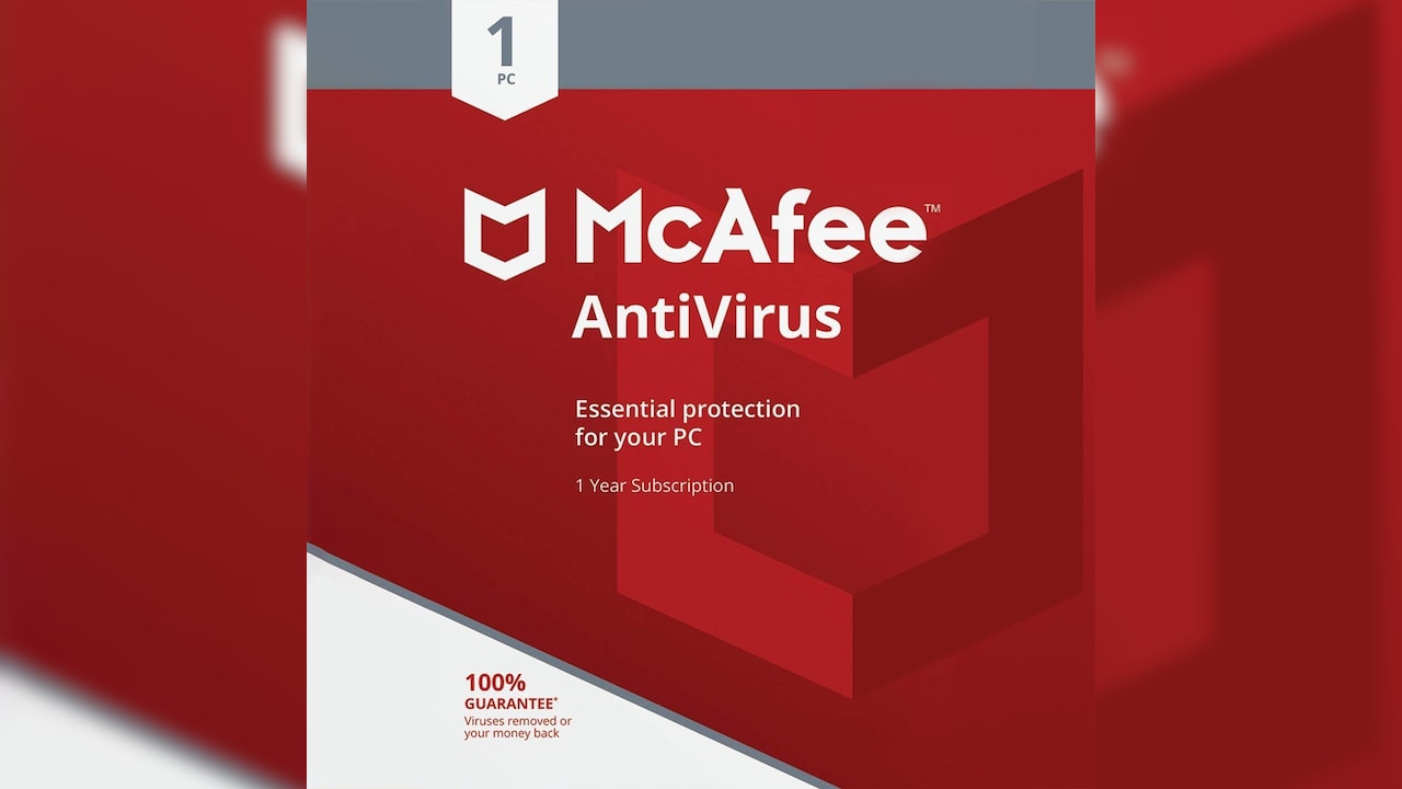 McAfee AntiVirus PC 1 Device 1 Year Key screenshot 1