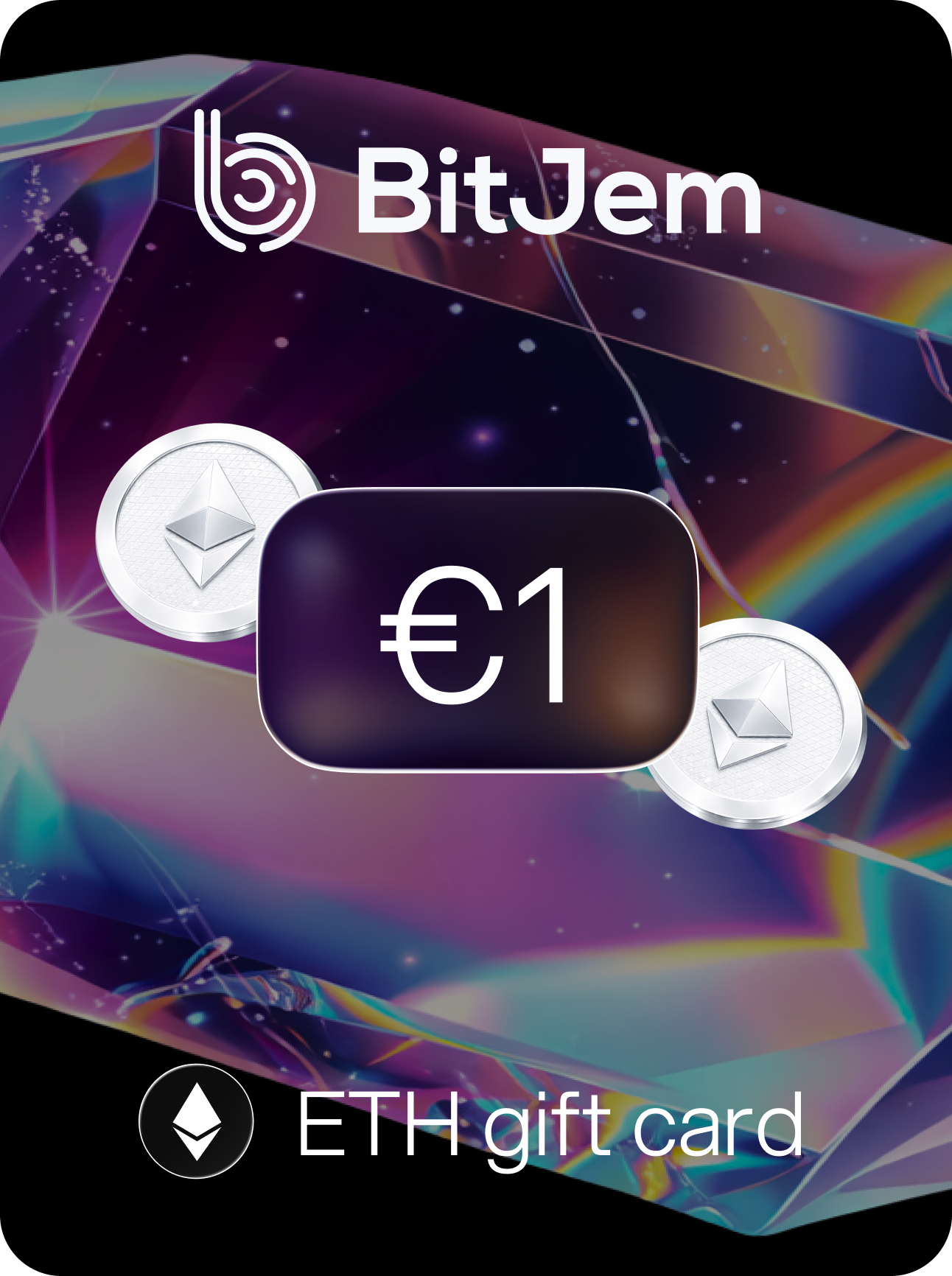 BitJem Crypto Gift Card ETH