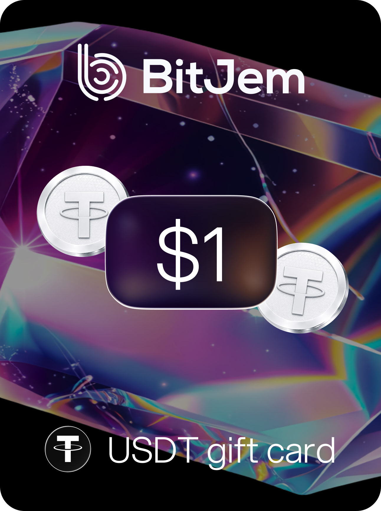 BitJem Crypto Gift Card USDT