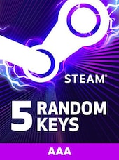 AAA Random 5 Keys (PC) - Steam Key - GLOBAL