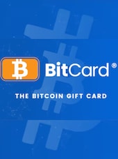 Bitcard Bitcoin Giftcard 100 USD - BitCard Key - GLOBAL