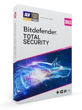 Bitdefender Total Security (PC, Android, Mac, iOS) 10 Devices, 2 Years - Bitdefender Key - UNITED STATES