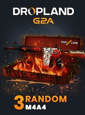 Counter Strike 2 RANDOM 3 CASE M4A4 SKIN - BY DROPLAND.NET Key - GLOBAL