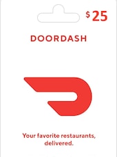 DoorDash Gift Card 25 USD - Door Dash Key - UNITED STATES