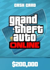 Grand Theft Auto Online: Tiger Shark Cash Card 200000 PC Rockstar Key GLOBAL