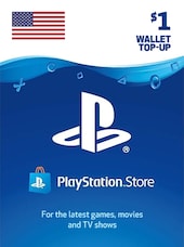 PlayStation Network Gift Card 1 USD - PSN Key - UNITED STATES