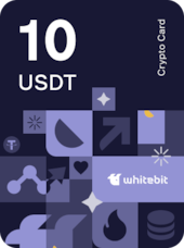 WhiteBIT Gift Card 10 USDT - WhiteBIT Key - GLOBAL