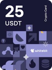 WhiteBIT Gift Card 25 USDT - WhiteBIT Key - GLOBAL