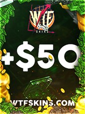 WTFSkins 50 USD Code