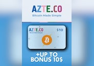 Azteco Bitcoin (Crypto) Lightning Voucher
