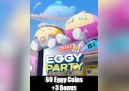 Eggy Party 60 eggy coins + 3 Bonus