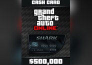 Grand Theft Auto Online: Bull Shark Cash Card - 500000 PC