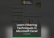 Learn Filtering Techniques in Microsoft Excel