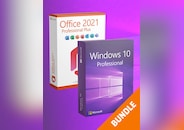 Microsoft Windows 10 Professional & Microsoft Office 2021 Professional Plus Bundle